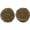 Image 1 : MADRAS PRESIDENCY: AE cash (1.09g), 1736, Choice VF