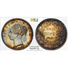 Image 1 : BRITISH INDIA: Victoria, Queen, 1837-1876, AR 1/2 rupee, 1840(b), PCGS AU details