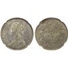 Image 1 : BRITISH INDIA: Victoria, Queen, 1837-1876, AR rupee, 1862(b), NGC MS63