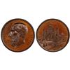Image 1 : BELGIUM: Leopold II, 1865-1909, AE medal, 1885, PCGS MS66
