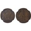 Image 1 : BELGIUM: Leopold III, 1934-1950, AE 50 centimes, 1939, NGC MS66 BN MATTE