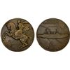 Image 1 : FRANCE: Republic, AE medal (149.2g), 1935, Unc