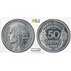 Image 1 : FRANCE: Republic, 50 centimes, 1946, PCGS Specimen 64