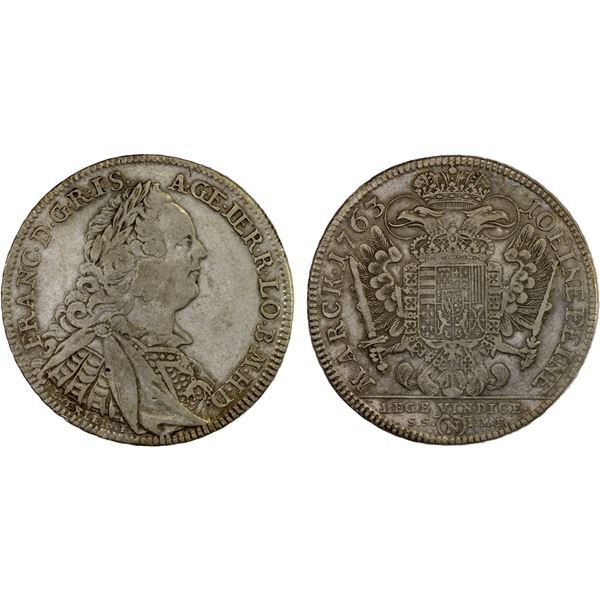 NUREMBERG (IMPERIAL CITY): AR thaler (27.87g), 1759, VF