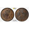 Image 1 : GREAT BRITAIN: Victoria, 1837-1901, AE penny, 1877, PCGS MS63 BN