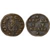 Image 1 : ITALY: VENETIAN COLONIES: ARMATA AND MOREA: Venetian Colony, AE soldo (3.25g), ND (1688-1714), Fine