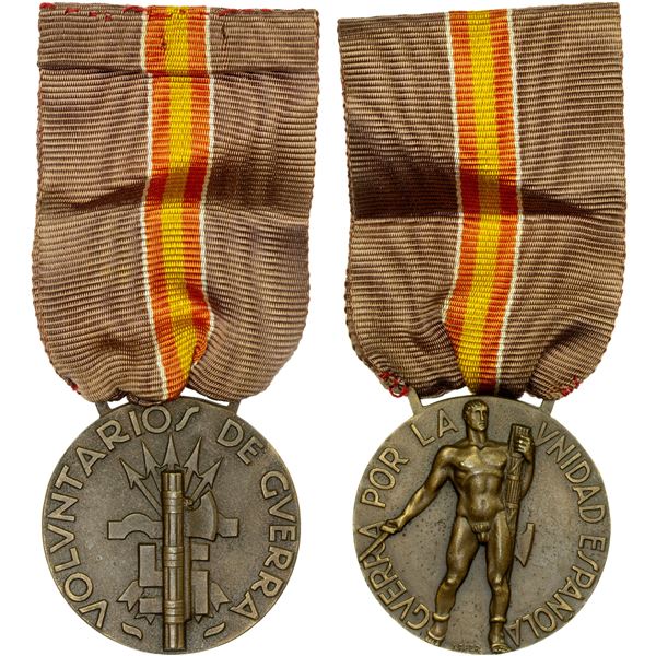 ITALY: Vittorio Emanuele III, 1900-1946, AE medal, XF