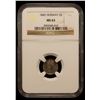 Image 2 : NORWAY: Carl XIV Johan, 1818-1844, BI 2 skilling, 1843, NGC MS63