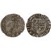 Image 1 : PORTUGAL: Manuel I, 1495-1521, AR tostão (5 vinténs, 100 reais) (8.61g), ND, NGC XF40