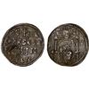 Image 1 : SERBIA: Stefan Uros IV Dusan, as tsar, 1346-1355, AR dinar (1.45g), Choice VF