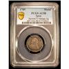 Image 2 : SPAIN: Carlos IV, 1788-1808, AR medal, 1789, PCGS AU58