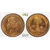 Image 1 : LIBERIA: Republic, AE 2 cents, 1896, PCGS MS65 RB