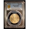 Image 2 : MAURITIUS: George VI, 1936-1952, AR rupee, 1938, PCGS MS63