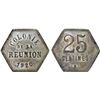 Image 1 : RÉUNION: French Colony, 25 centimes, 1920, AU