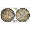 Image 1 : SOUTHERN RHODESIA: George VI, 1936-1952, AR 2 shillings, 1937, PCGS MS65