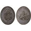 Image 1 : BOLIVIA: Republic, AR medal (6.60g), 1866, Choice AU
