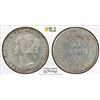 Image 1 : CANADA: NEWFOUNDLAND: Victoria, 1837-1901, AR 50 cents, 1885, PCGS XF details