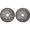 Image 1 : GREENLAND: Thule: Kap York, 5 kroner token, 1932, Unc