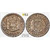 Image 1 : MEXICO: Fernando VI, 1746-1759, AR 1/2 real, 1753-Mo, PCGS XF45