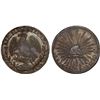 Image 1 : MEXICO: Republic, AR 8 reales (26.94g), 1854-Do, VF-XF