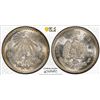 Image 1 : MEXICO: Estados Unidos, AR peso, 1923-M, PCGS MS66