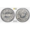 Image 1 : PANAMA: 1 centesimo token, ND, PCGS MS63