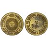 Image 1 : PUERTO RICO: Spanish Colony, 2 (almudes) token (6.92g), 1882, VF
