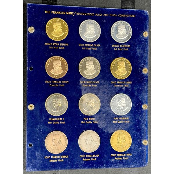 UNITED STATES: 12-medal set, 1967