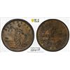 Image 1 : AUSTRALIA: AE penny token, ND (1862), PCGS MS63 BN
