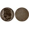 Image 1 : ALGERIA: Louis Philippe I, 1830-1848, AE medal (74.23g), 1840, AU