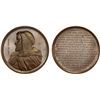 Image 1 : ALGERIA: French Occupation, AE medal (68.64g), 1845, Unc