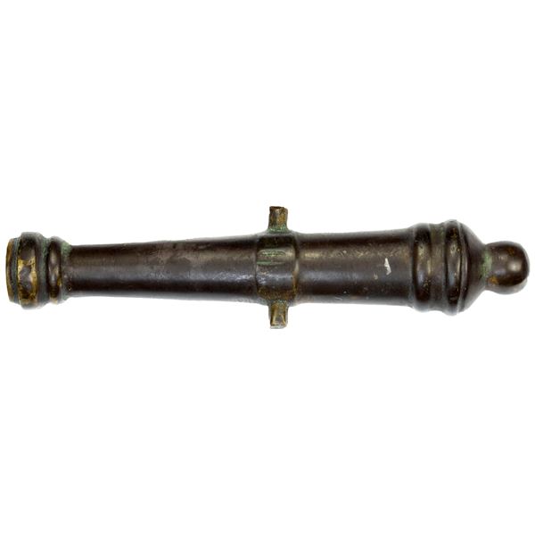 BRUNEI: brass cannon (160.0g), Choice VF