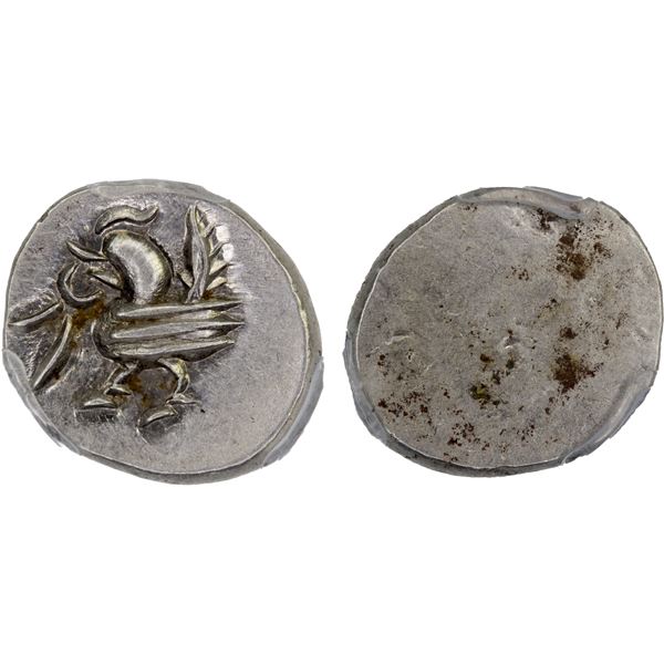 CAMBODIA: Ang Duong, 1840-1860, AR 2 pe, ND (1847-60), PCGS MS62