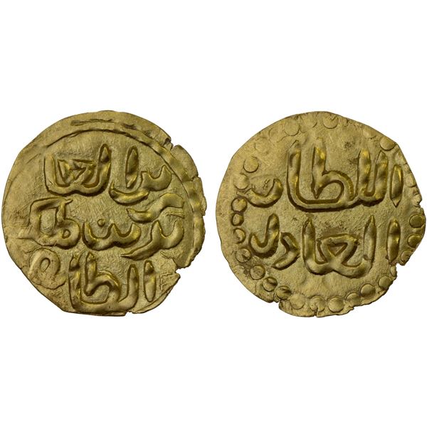 INDONESIA: SAMUDRA-PASAI: Zain al-Abidin I, ca. 1360-1370, AV kupang (0.60g), Menduga, AU