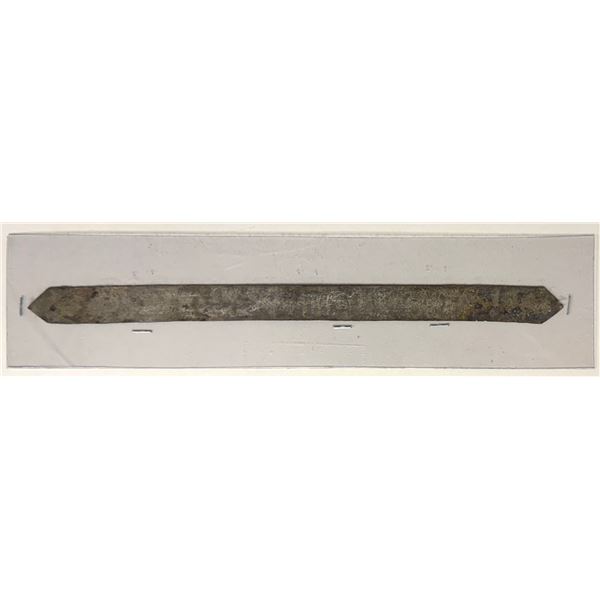 INDONESIA: SUMATRA: tin wafer (20.34g), ca. 11th-13th century, XF