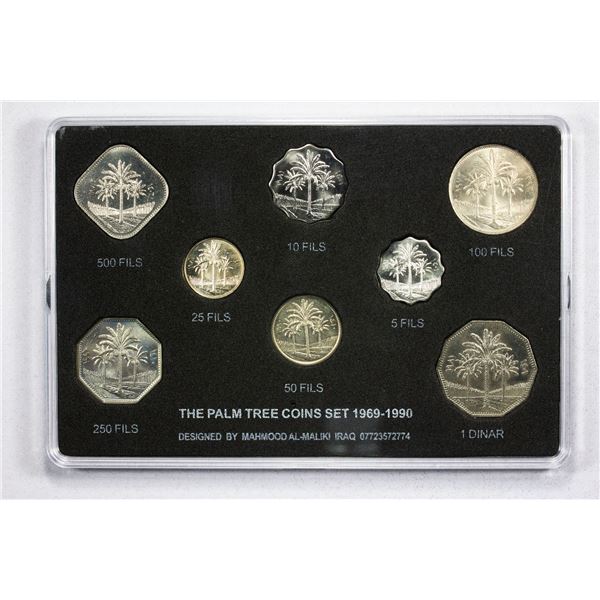 IRAQ: Republic, 8-coin mint set