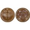Image 1 : JAPAN: Taisho, 1912-1926, AE medal (52.01g), year 4 (1915), AU