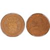 Image 1 : NETHERLANDS EAST INDIES: Wilhelmina, 1890-1948, AE 1/2 cent, 1908, PCGS MS66 RD