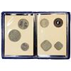 Image 1 : PAKISTAN: Islamic Republic, 7-coin mint set, 1948
