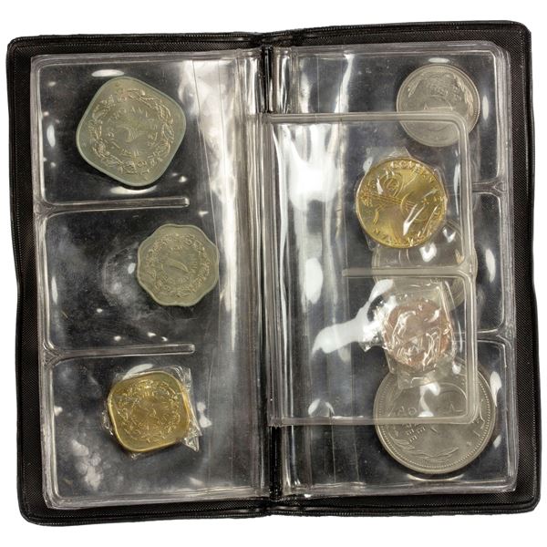 PAKISTAN: Islamic Republic, 8-coin mint set, 1948/51/53