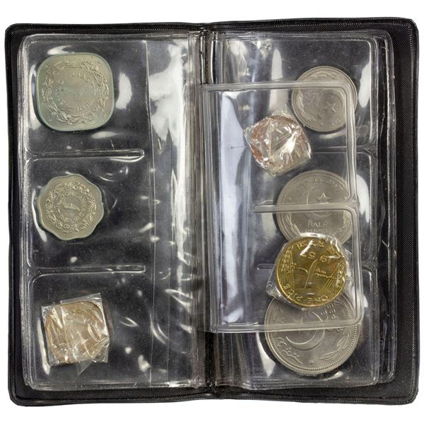 PAKISTAN: Islamic Republic, 8-coin mint set, 1948/51/53