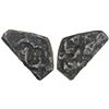 Image 1 : PHILIPPINES: Felipe V, 1700-1746, AR cut 1/2 real (0.59g), DM-Mo, VF