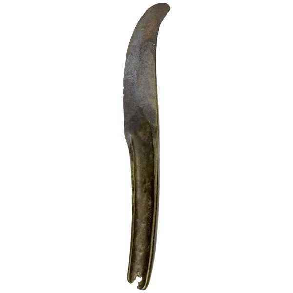 EASTERN ZHOU: Spring & Autumn Period, AE proto-knife money (59.72g), ca. 600-400 BC, Choice VF