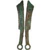 Image 1 : WARRING STATES: State of Yan, 600-400 BC, AE knife money, F-VF