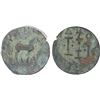 Image 1 : YUTIAN KINGDOM: Anonymous, AE 6 zhu (3.5g), ca. 2nd-3rd century, F-VF