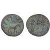 Image 1 : YUTIAN KINGDOM: Anonymous, AE 6 zhu (3.8g), ca. 2nd-3rd century, F-VF