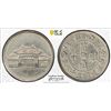 Image 1 : YUNNAN: Republic, AR 20 cents, year 38 (1949), PCGS AU details