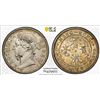 Image 1 : HONG KONG: Victoria, 1841-1901, AR 20 cents, 1889, PCGS AU53