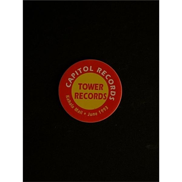 Vintage 1990s POGs Game Cap Tower Records Hawaii