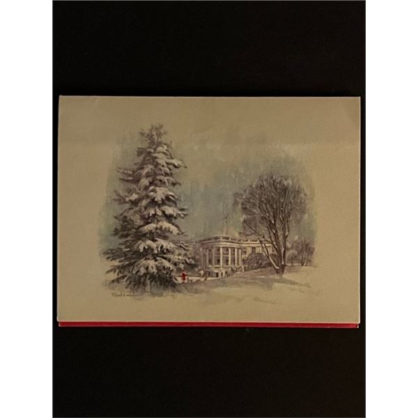36th President Lyndon B. Johnson Christmas Card